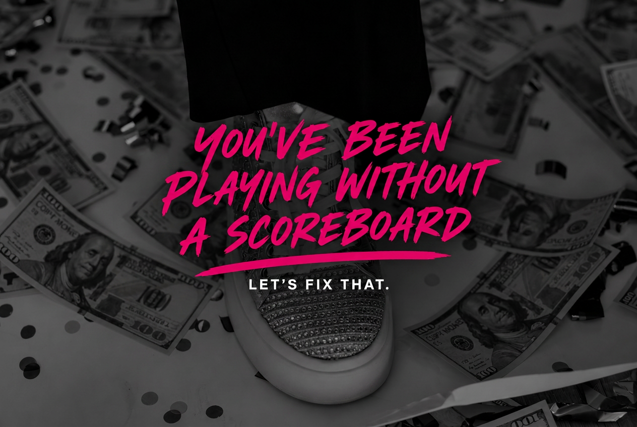 You've been playing without a scoreboard. Let's fix that.